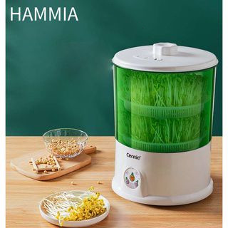 HAMMIA🌱🌱 เครื่องปลูกถั่วงอกอัตโนมัติ อเนกประสงค์ สําหรับบ้าน Cn ปลั๊ก 220V