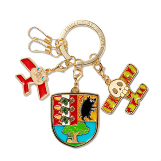 [ส่งตรงจากญี่ปุ่น] พวงกุญแจ ลาย Studio Ghibli Museum Original Crest Porco Rosso Japan