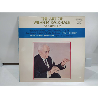 1LP Vinyl Records แผ่นเสียงไวนิล THE ART OF WILHELM BACKHAUS VOLUME 1-2  (J20A259)