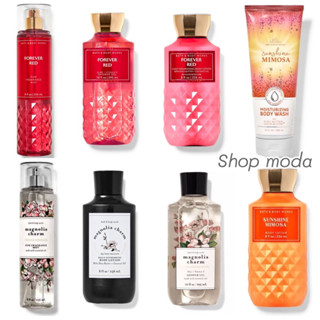 🌸 แท้💯% SUNSHINE MIMOSA,Forevrr red, Magnolin charm, bath &amp; body works lotion cream,mist shower scrub Butter