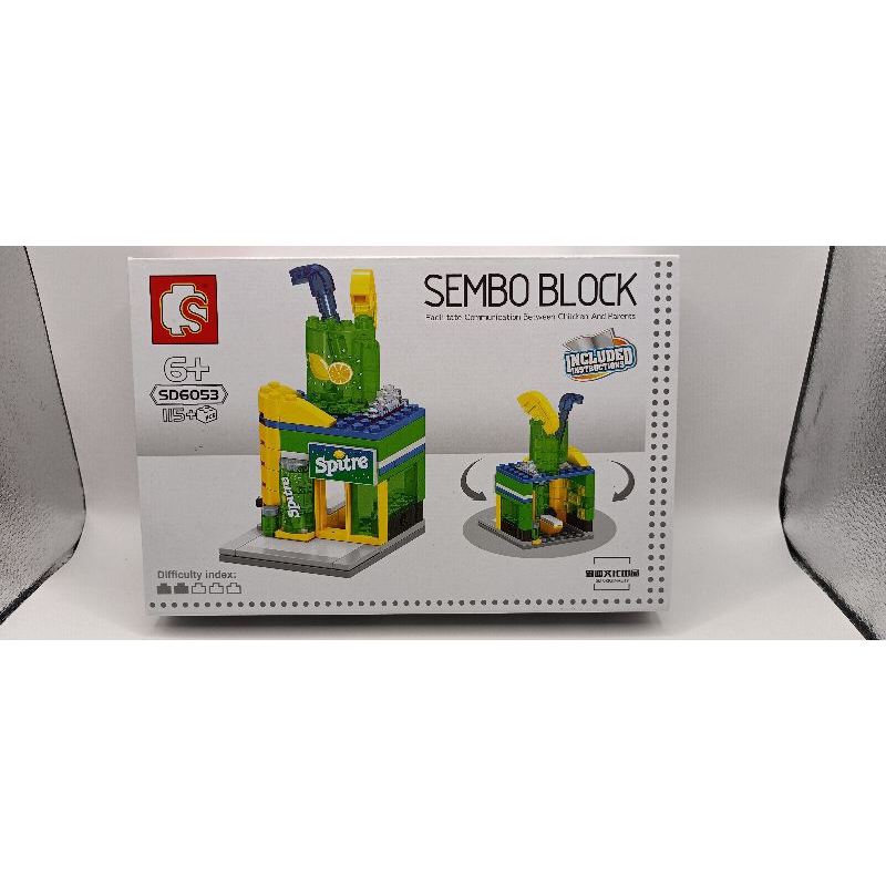 LEGO sembo block ตัวต่อเสริมสร้างจินตนาการ เลโก้ใหม่! กล่องสวย+คู่มือละเอียดยิบ พร้อมส่ง
