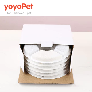 yoyopet : Filter element ไส้กรองเกรดดี มีคุณภาพ แผ่นกรองน้ำพุแมว ดูดซับสิ่งสกปรก มีหลายแบบให้เลือก