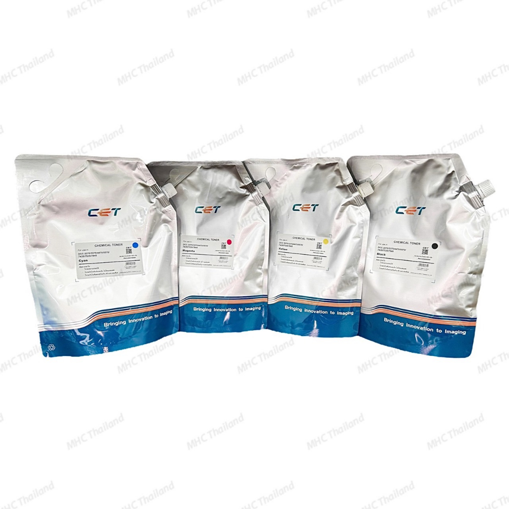 CET Chemical toner หมึกถ่ายเอกสารสี 500 กรัม แบบถุง 2270/2275/3370/3371/3373/3375 4470/4475/5570/5575
