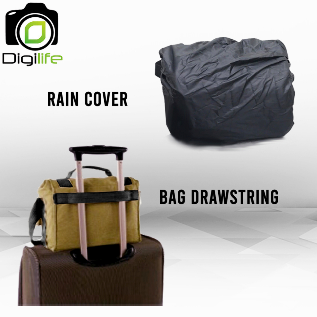 Camera Bag National Style - Digilife ( ผ้า Canvas Cotton แบบเดียวกันกับ กระเป๋ากล้อง National Geographic NG 2346 )