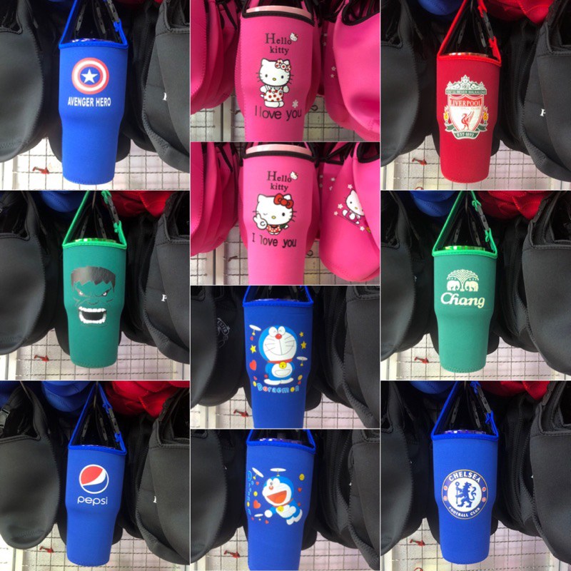 📮พร้อมส่ง📦ถุงแก้วน้ำ 30 ออนซ์ ลายต่างๆน่ารักๆ มีให้เลือกหลากหลาย ส่งจาก  กทม