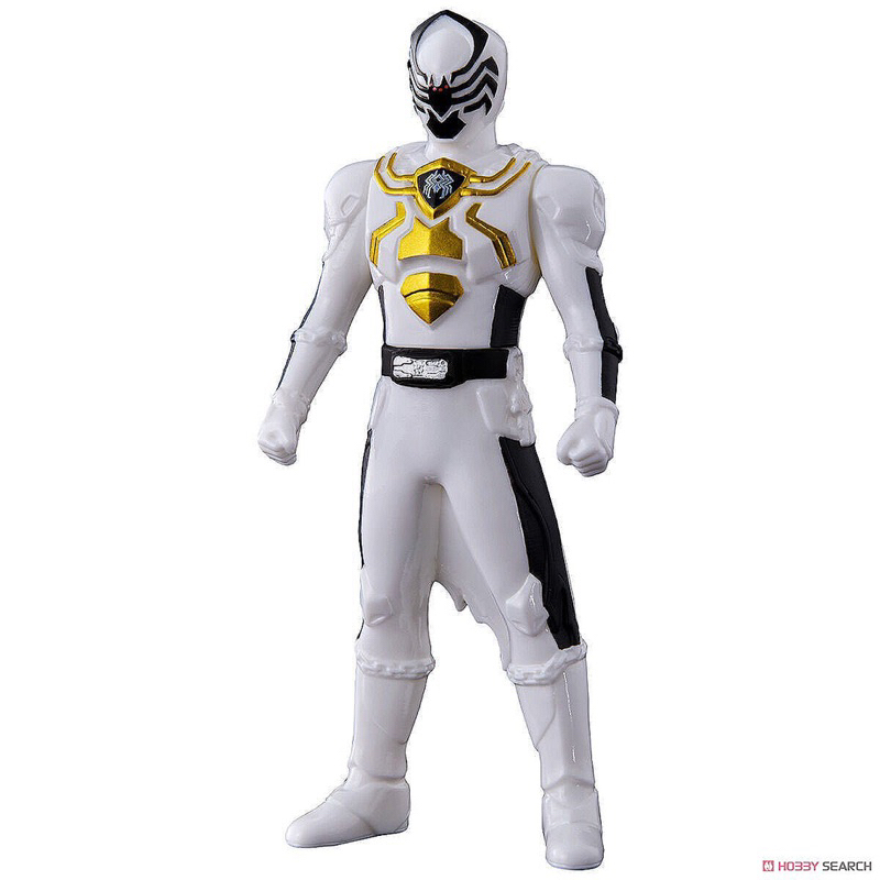 ซอฟท์เซ็นไต คิงโอเจอร์ Ohsama Sentai King-Ohger : Sentai Hero Series Spider Kumonos (สีขาว) Soft Vin