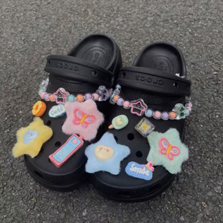 ตุ๊กตาติดรองเท้า Jibbitz crocs cutie star🌟🍩 + สายคล้อง **ได้ทั้งเซ็ต | Jibbitz  crocs