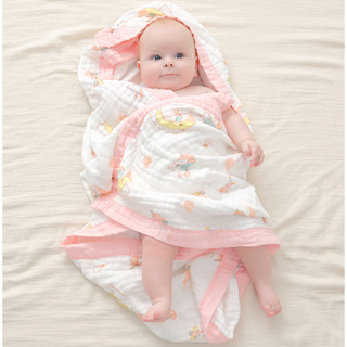 (110x110-120cm) ผ้าห่มเด็ก ฝ้ายทอหนา 6 ชั้น  GZTW110