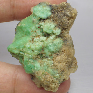 พลอย ก้อน ดิบ คริสโซเพรส ธรรมชาติ แท้ ( Unheated Natural Chrysoprase ) 100.5 กะรัต