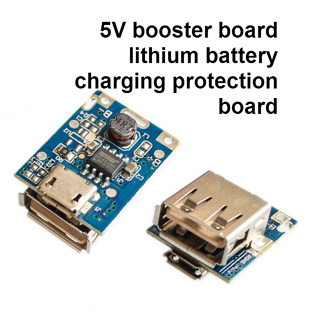 5V 134N3P Step-Up Power Module Lithium Battery Charging Protection Board