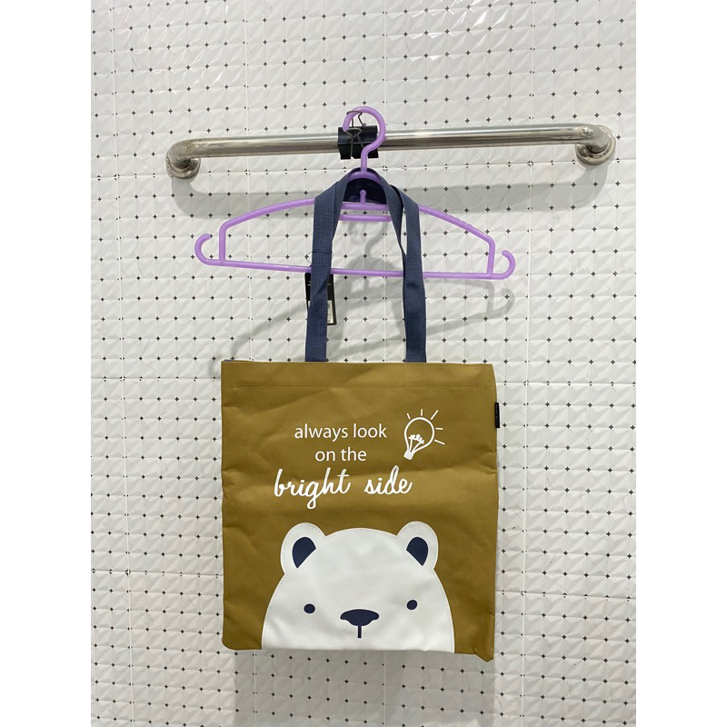 กระเป๋าผ้าลายหมีของmoshimoshi