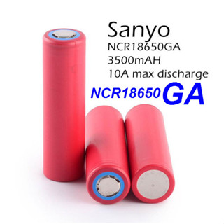 Sanyo NCR18650GA 3500mAh 3.7V 18650 Lithium Battery (ของแท้)