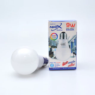 Neox Bulb 3W 5W 7W 9W 12W 15W 18W 25W แสงขาว 6500K แสงวอร์มไวท์ 3000K ถนอมสายตา ขั้วเกลียว E27 ประหยัดไฟ หลอดLED ถนอม