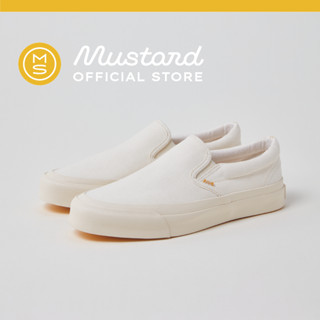 Mustard Sneakers Slip On 2.0 White รองเท้าผ้าใบ