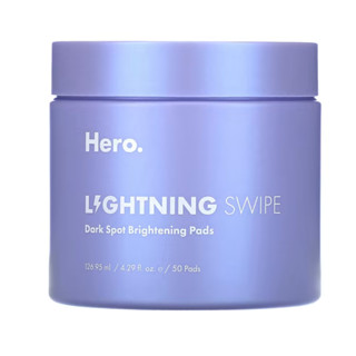 Hero Cosmetics, Lightning Swipe Dark Spot Brightening Pads 50 Pads