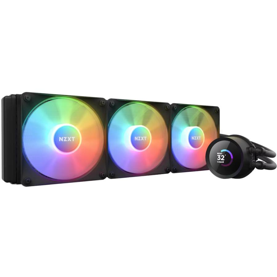 NZXT KRAKEN 360 RGB BLACK : RL-KR360-B1 COOLERS