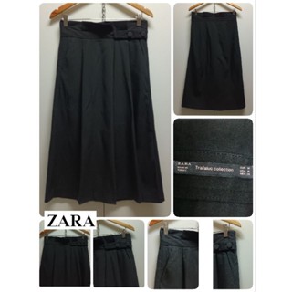 🖤Z A R A(made in Turkey)  กระโปรงจีบด้านหน้า 🖤Size M,Mex28