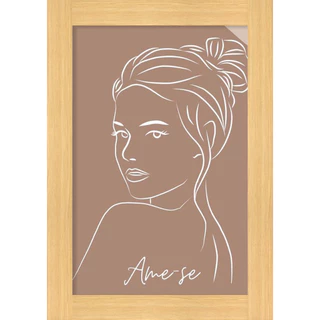 [รหัสN] กรอบรูปแต่งห้อง (ลายminimal03) กรอบรูปมินิมอล กรอบรูปตั้งโต๊ะ กรอบรูปติดผนัง พร็อพถ่ายรูป กรอบรูป