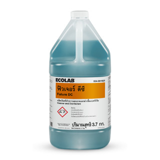 ผลิตภัณฑ์ทำความสะอาดพื้น ฆ่าเชื้อ ECOLAB ฟิวเจอร์ ดีซี 3,700 มล.