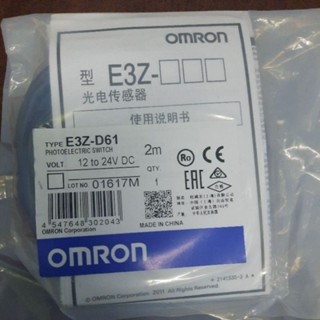 omron E3Z-D61 sensor เซ็นเซอร์ OMRON  เซ็นเซอร์โฟโต้ จับวัตถุ ระยะการจับ 5-10 CM ชนิดNPN-NO  ร้านใน กทม ไทย✅️