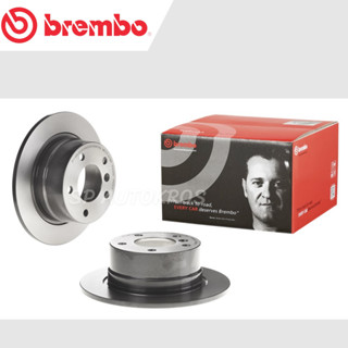 BREMBO จานเบรคหลัง BMW Z3 E36 (1.8 1.9 2.0 2.2 2.8 3.0) (HC) 95-03 / 08 6853 81 / ราคาต่อ 1ใบ