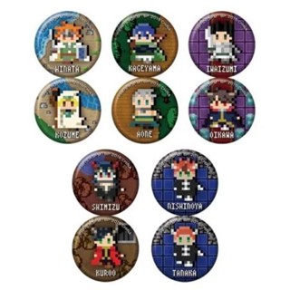 เข็มกลัด HAIKYUU!! - "ICHIBAN KUJI - HAIKYUU FIGHTER AND HAIKYUU QUEST" HAIKYUU QUEST BADGE SET (PRIZE C)