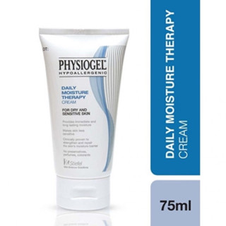 (แถม!!มาส์กหน้า89฿) Physiogel Daily Moisture Therapy Cream 75 ml.  ฟิสิโอเจล ครีมบำรุง ผิวแพ้ง่าย เป็นสิว ผิวบอบบาง