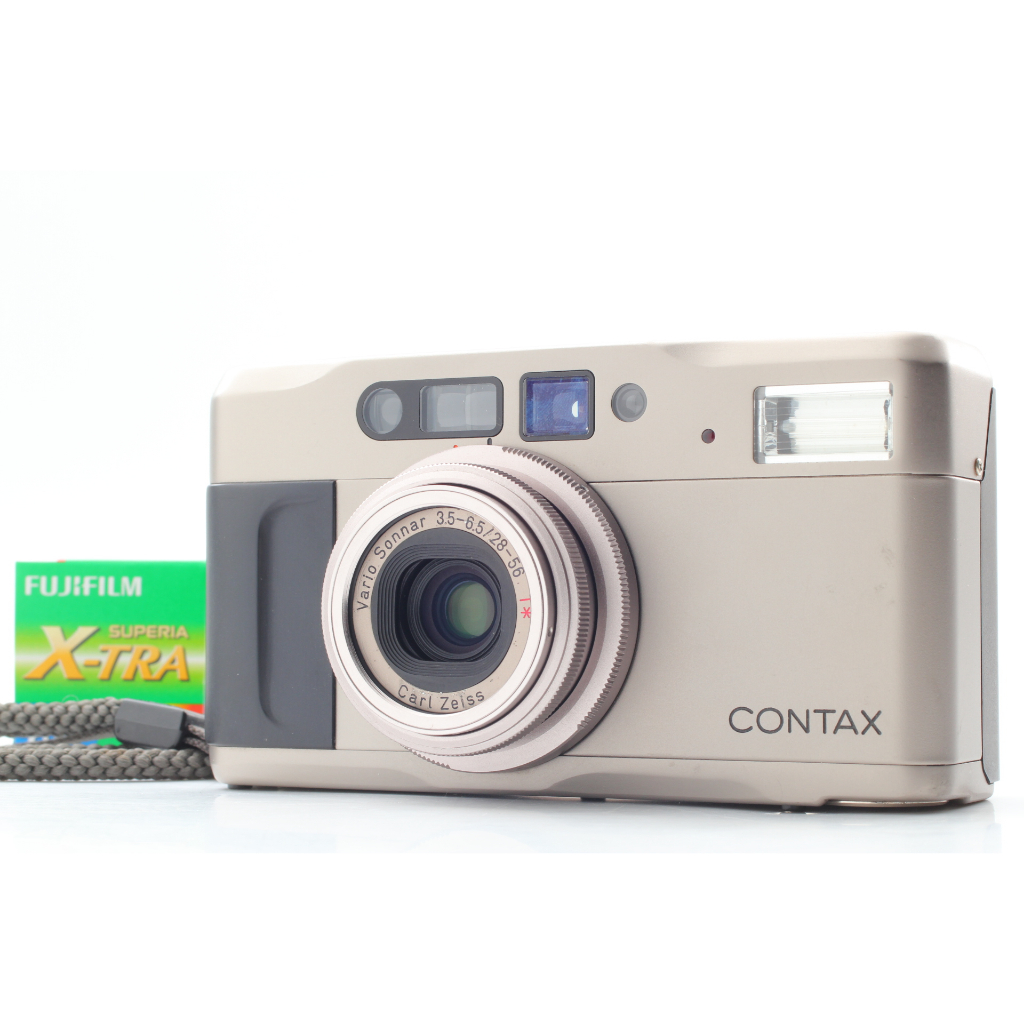 Contax Tvs Ii Point &amp; Shoot กล้องฟิล์ม 35 มม. ส่งตรงจากญี่ปุ่น
