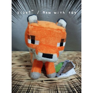 Minecraft (Japan🇯🇵) หมาจิ้งจอก 🦊 ตุ๊กตาสุนัขจิ้งจอก มายคราฟท์  มายคราฟ