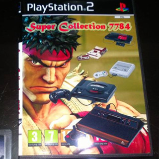 Ps2 //  Super collection 7784 รวม คอลเลคชั่นเกมส์ ทั้ง MD /FC/ SFC /Atari/Master System32