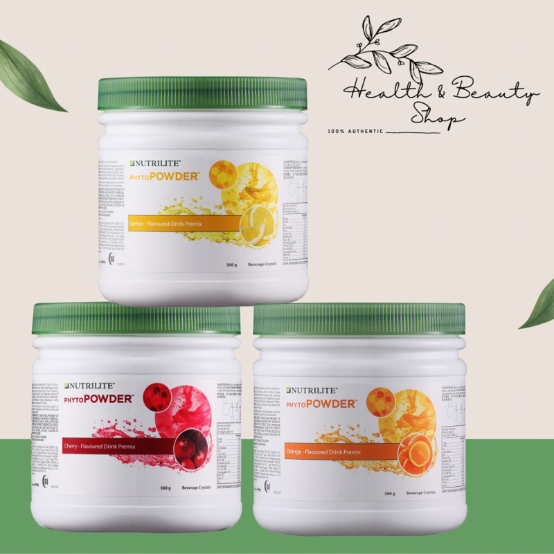 นิวทริไลท์ ไฟโต พาวเดอร์ เชอร์รี่ /ส้ม /มะนาว Nutrilite PhytoPOWDER Cherry /Orange /Lemon