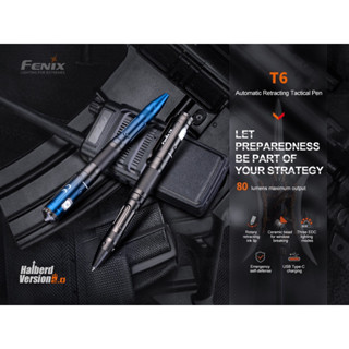 ไฟฉาย ปากกา Fenix T6 Tactical PEN