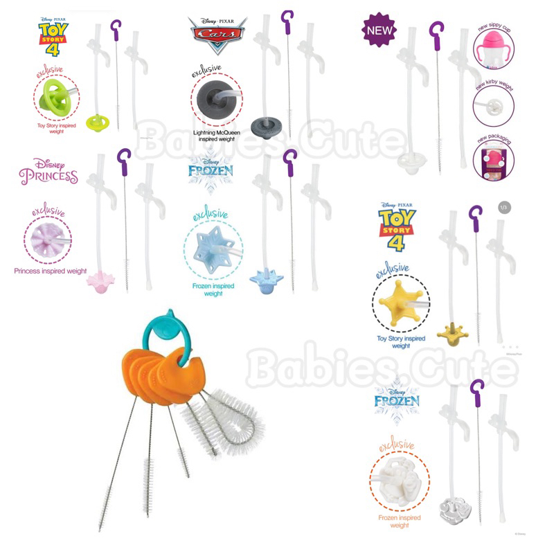 ูพร้อมส่ง Bbox หลอดอะไหล่ แปรงล้างหลอด แก้ว B.box Sippy Cup bbox หลอด ถูกที่สุด ของแท้จากออสเตรเลีย