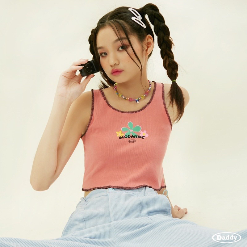 เสื้อ Daddy and the muscle ส่งต่อ เสื้อกล้ามครอป Daddy Blooming Spirit tank top