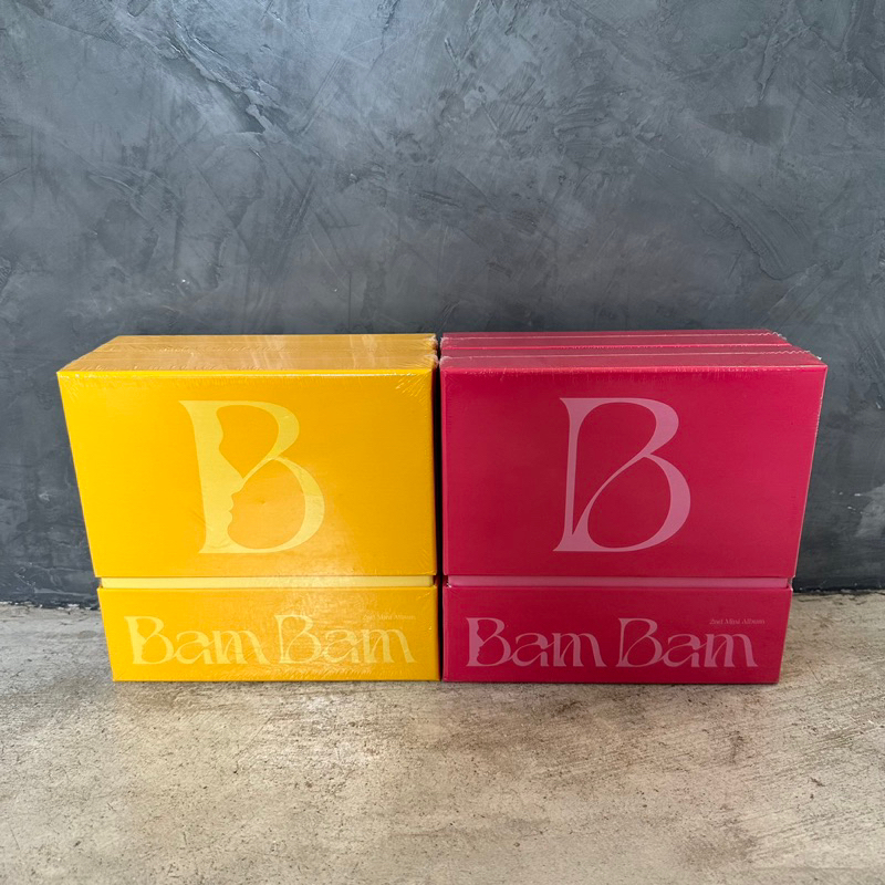 อัลบั้ม B - BamBam (Bam a ver. / Bam b ver.) 💛🩷