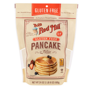 Bobs Red Mill Pancake Mix Flour 680g. Gluten Free แป้งแพนเค้กสำเร็จ อาหาร วัตถุดิบทำขนม