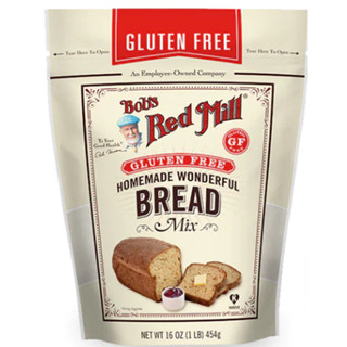 Bobs Red Mill Bread Mix Gluten Free Homemade Wonderful  454g.แป้งขนมปังสำเร็จรูป อาหาร วัตถุดิบทำขนม