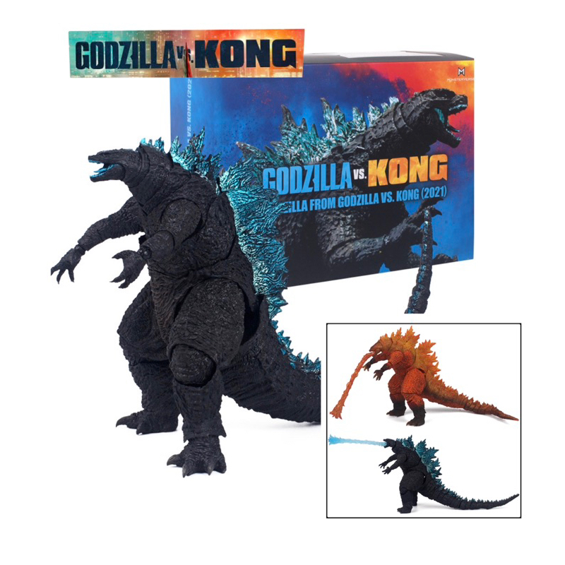 พร้อมส่ง✨ ก็อตซิลล่าปะทะคิงคอง Godzilla2021 โมเดลก็อตซิลล่า PVC งานคุณภาพ