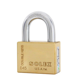 SOLEX งานสั่งทำ Master Key / Key alike Double Key กุญแจคล้องสายยู ดอก 2 ร่อง