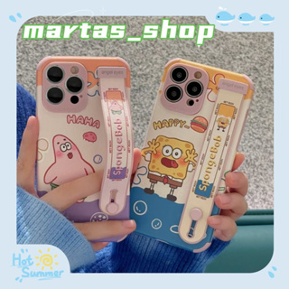 ❤️ส่งของขวัญ❤️ เคสไอโฟน 11 12 13 14 Pro Max สพันจ์บ็อบ สไตล์คู่รัก ความคิดสร้างสรรค์ ความนิยม Case for iPhone สาวน่ารักห