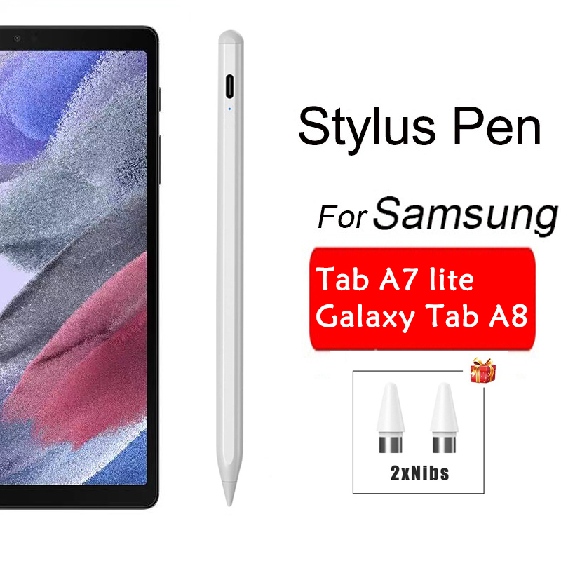 MTWO ปากกาทัชสกรีน Stylus Pen ปากกาสไตลัส สากลสำหรับ Samsung tab a7 lite /galaxy tab a8 Pencil