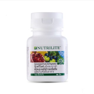 ผักและผลไม้รวมเข้มข้น Nutrilite Concentrated Fruits And Vegetables - 60 เม็ด ช็อปไทย(ลบโค้ดนะคะ)