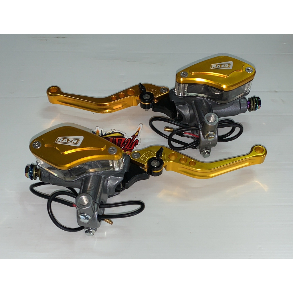 แยกขาย แม่ปั้มดิส บน(ตู้ปลา) ซ้าย+ขวา (ไว้ดัดแปลงGPX DRONE) สีทอง/ดำ/แดง-เลือกได้ 1ชุด2ข้าง (หลายยี่ห้อ-ร้านเลือกส่ง) - รูปที่ 5