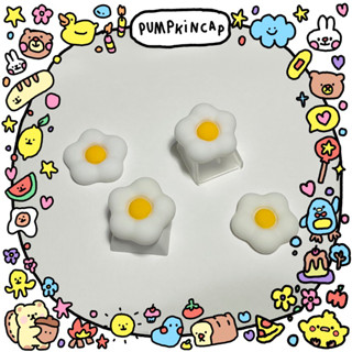 Fried Egg Keycap - คีย์แคปน้องไข่ดาว