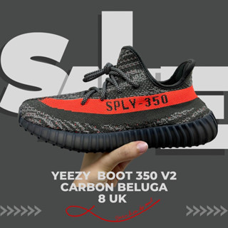 Yeezy boot 350 v2 carbon beluga 8 UK ของแท้🔥