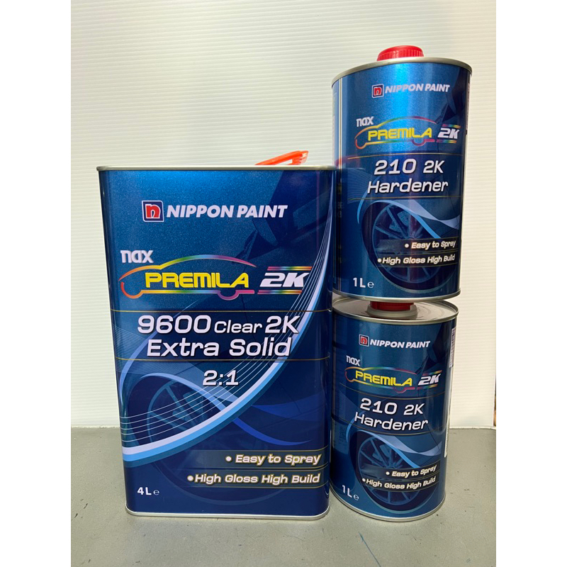 แลคเกอร์ Nax 9600 2:1  แลคเกอร์ ตัวเทพ ยอดนิยม ชุดขนาด 4 ลิตร + 2 ลิตร  ผลิตภัณฑ์ จาก Nippon Paint