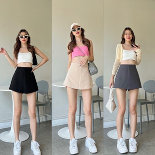 ลดจุกๆ ☀️กระโปรงกางเกงเอวสูง แมททุกลุค