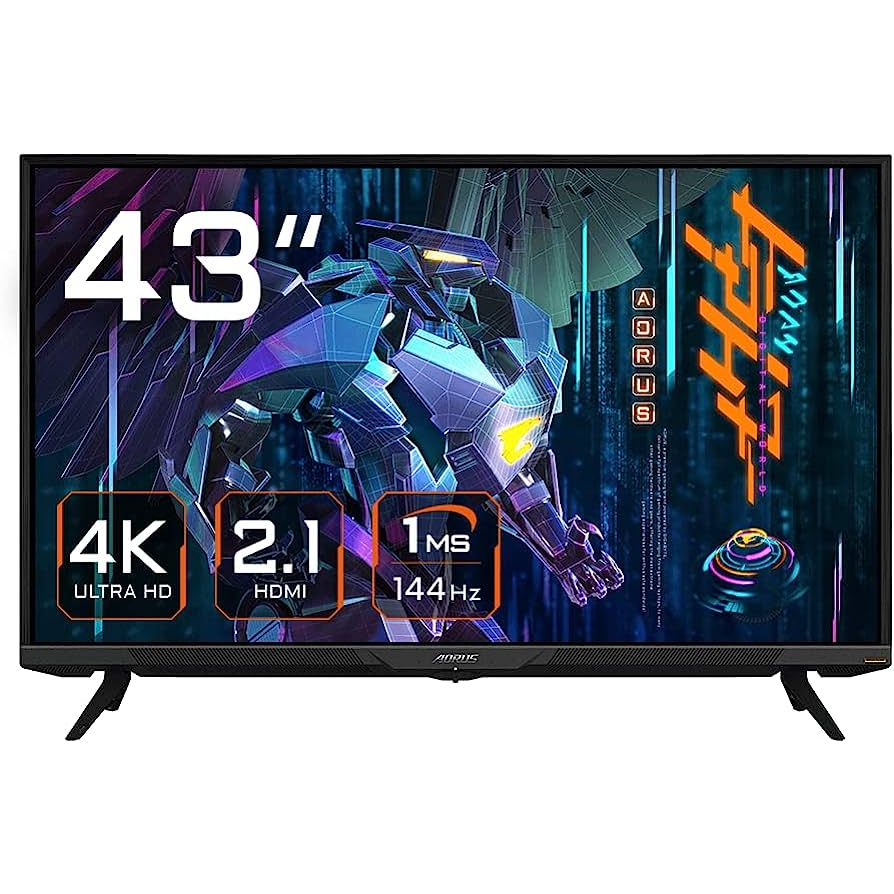 MONITOR (จอมอนิเตอร์) GIGABYTE AORUS FV43U - 43" VA 4K 144Hz