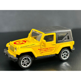 รถเหล็ก Majorette Jeep Rubicon (yellow)