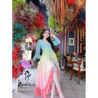 เดรสซัมเมอร์ไล่สี ยาวอลัง
